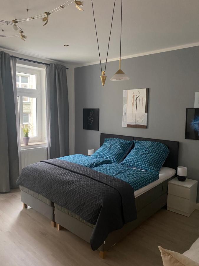 Ferienwohnung Mit Terrasse Aue  Exteriér fotografie