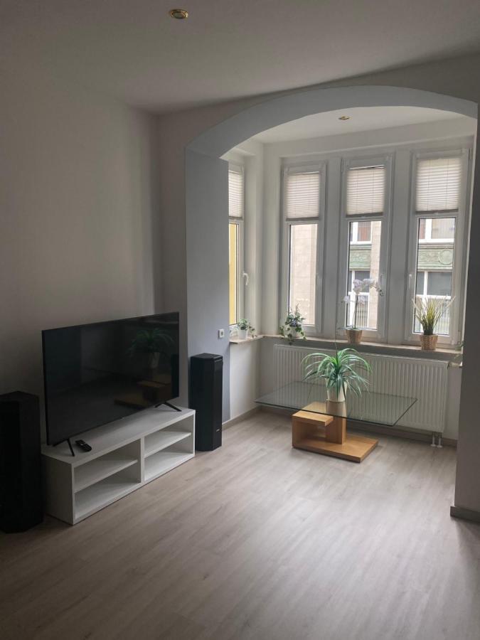 Ferienwohnung Mit Terrasse Aue  Exteriér fotografie