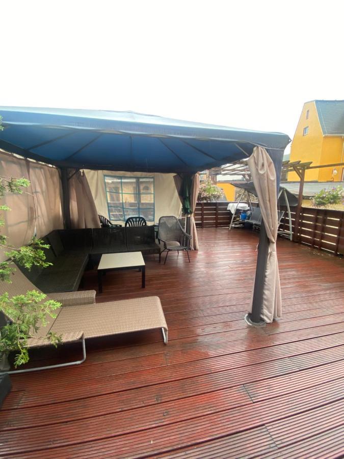 Ferienwohnung Mit Terrasse Aue  Exteriér fotografie